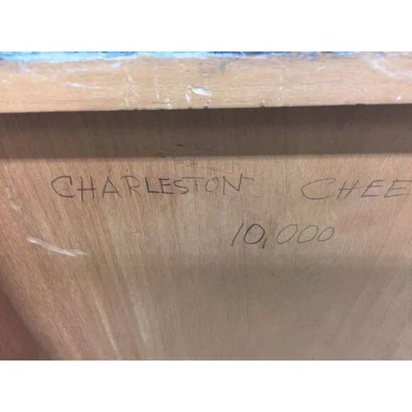 Vtg 1970’s Painting Art ”CHARLESTON CHEETAHS” Oil On Board Painting Art Signed - Picture 9 of 10